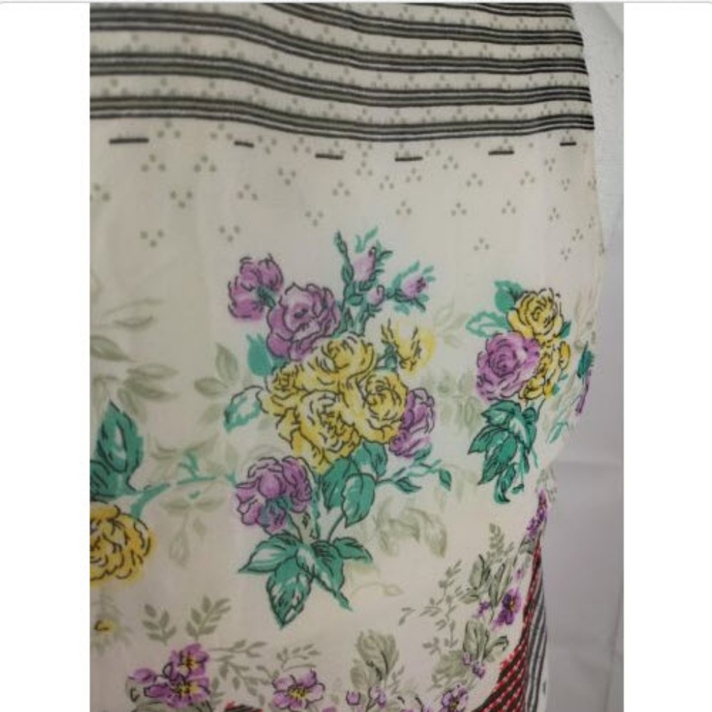 Free People Short Boho dress size Small Floral - Picture 4 of 6